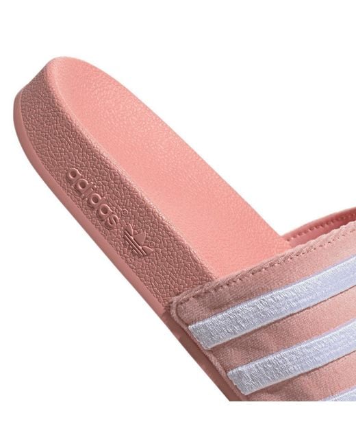 Adidas Originals Pink Adilette Slide Sandals
