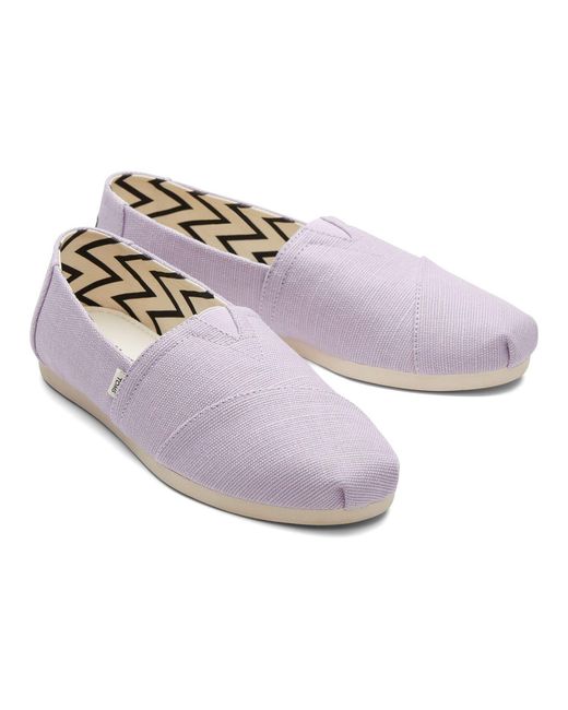 TOMS Purple Alpargata Classic Espadrilles Size 3.5