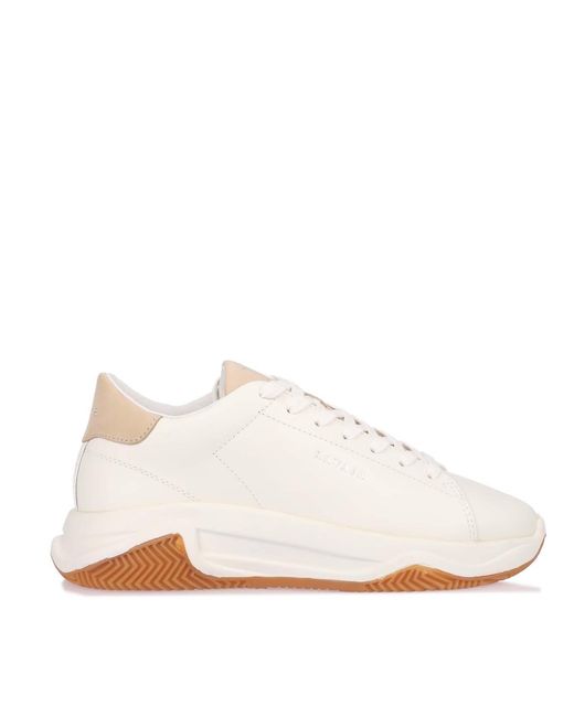 Lavair White Linear Trainers for men