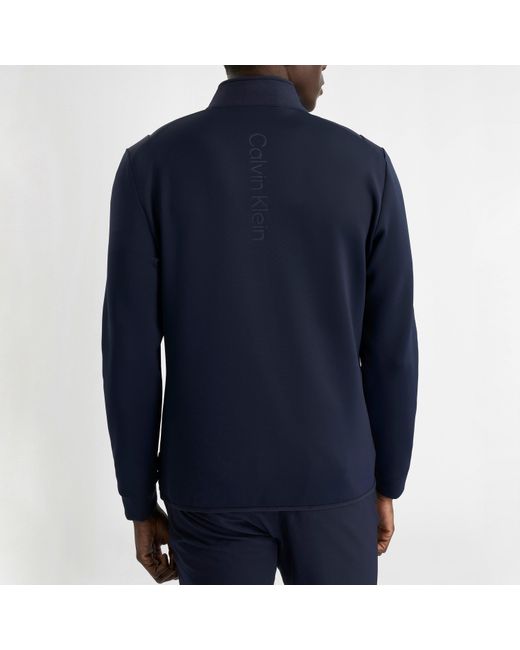 Calvin Klein Blue Performance Golf Jacket for men