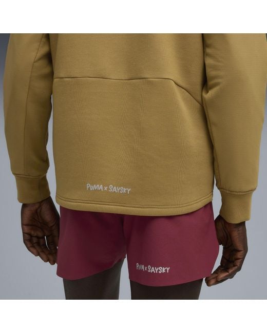 PUMA Green X Saysky Anorak Jacket Performance Running for men