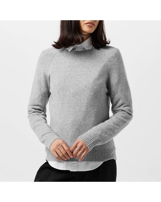 Vero Moda Gray Knitted Pullover