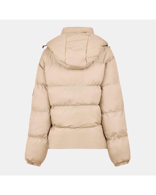 NY Concept Natural Adults Belton Sherpa Puffer Jacket