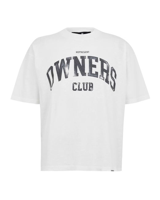 Represent White Owners Club Oversized T-Shirt for men
