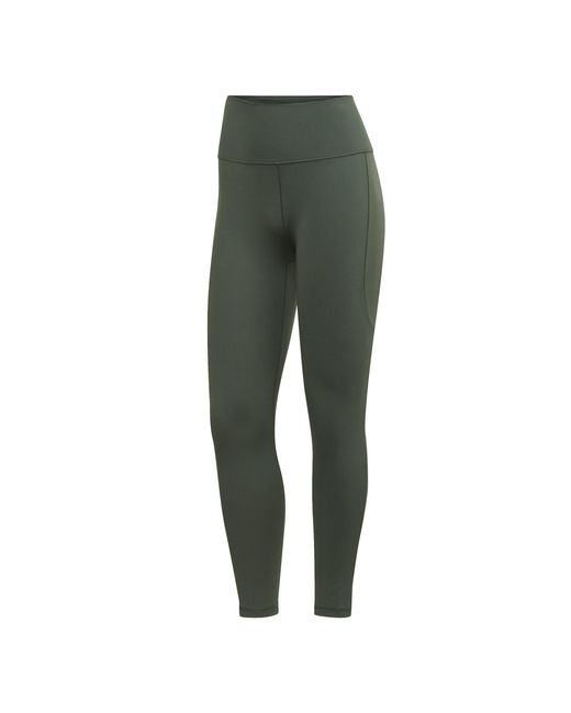 Adidas Green Yoga Studio 7/8 Leggings