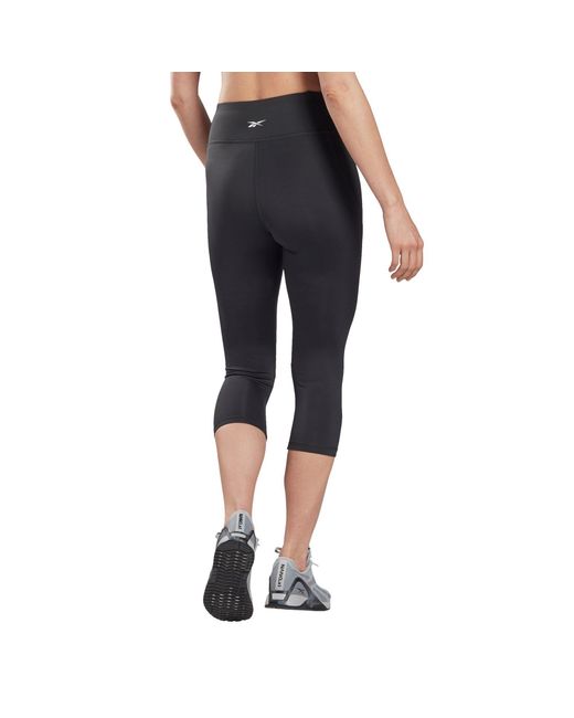 Reebok Gray Workout Ready Leggings