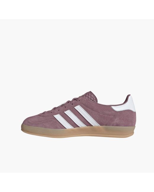 Adidas Originals Purple Adidas Gazelle Indoo
