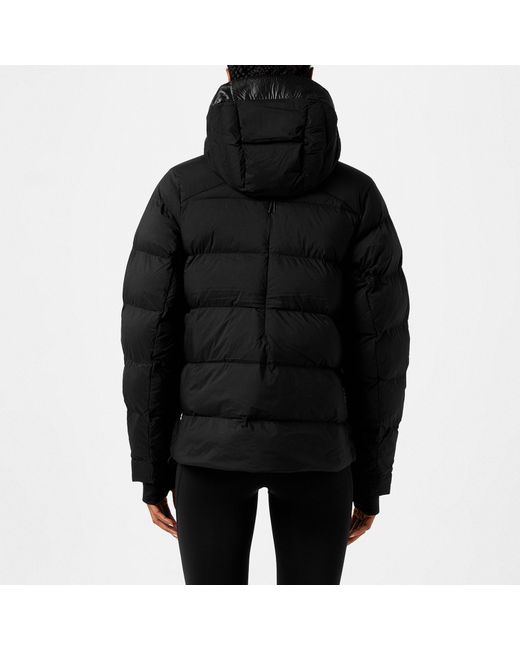 On Shoes Black Challenger Hooded Lg Sleeve Zip Puffer Jacket