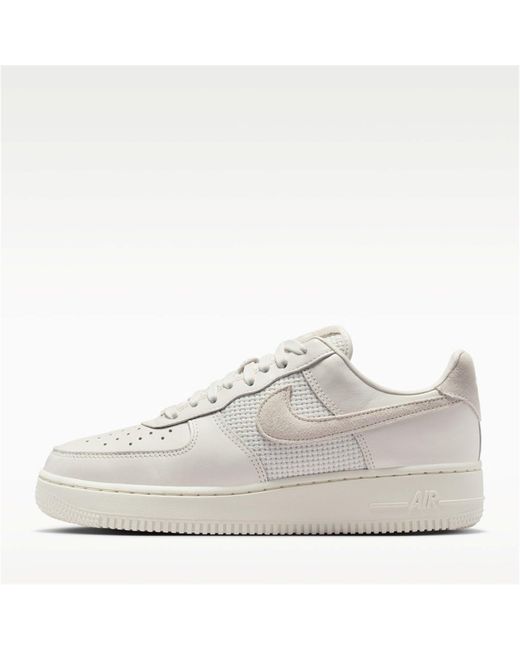 Nike White Low-Top Trainers