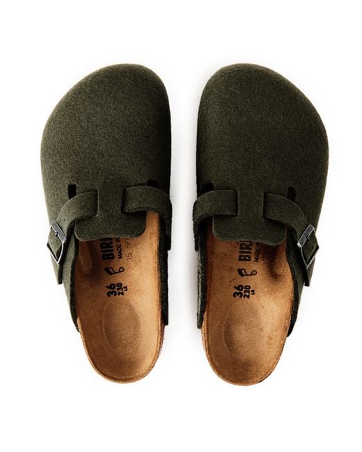 Birkenstock Black Bstk Boston Felt 64