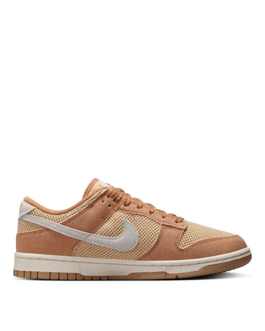 Nike Brown Dunk Low Trainers