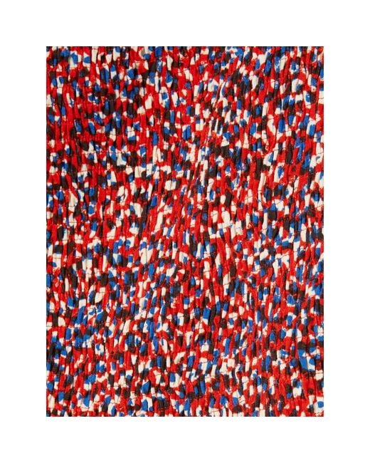 Phase Eight Red Kamila Ditsy Print Co-Ord Top