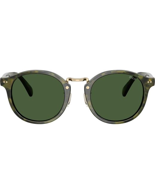 Polo Ralph Lauren Green 0Ph4230 Round Sunglasses for men