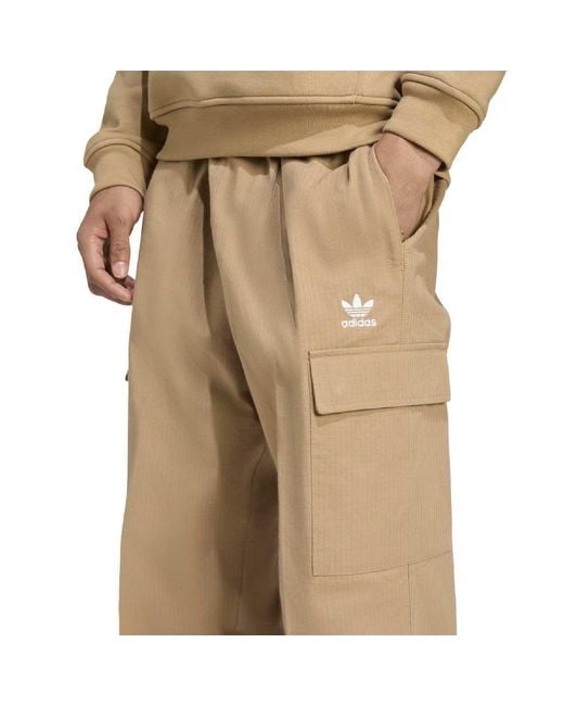 Adidas Originals Natural Adidas Trefoil Esnt for men