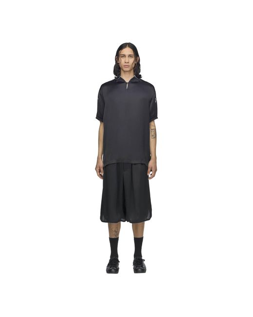 Y-3 Black Liquid Logo Shorts