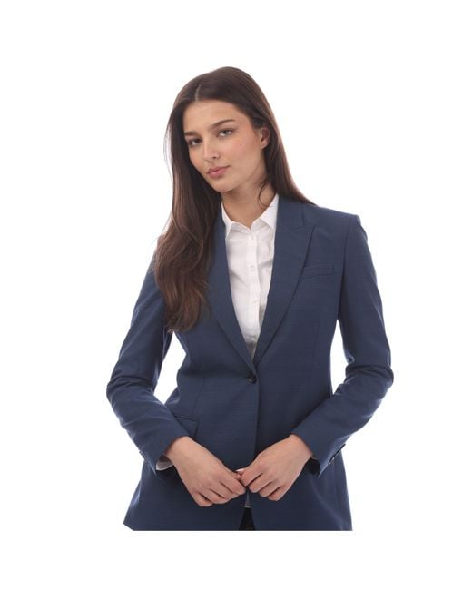 Boss Blue Jacket Suit Jacket