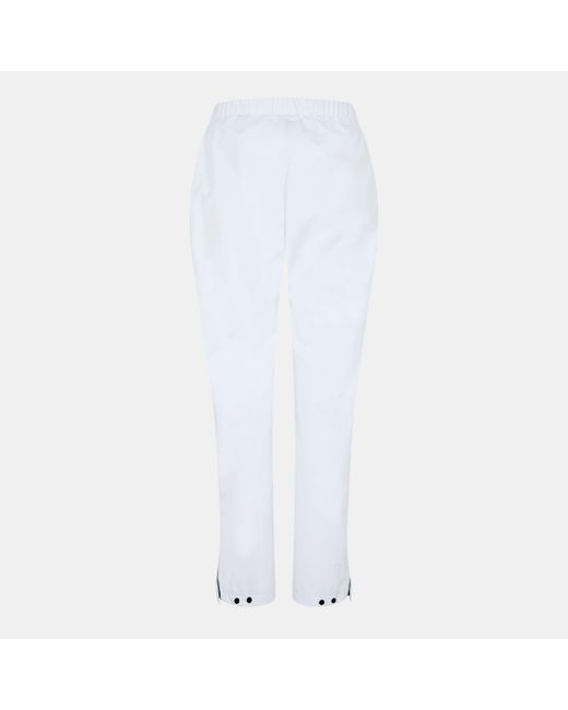 Adidas White Rain Waterproof Trousers