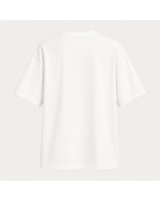 I Saw It First White Pilates Graphic Oversized T-Shirt