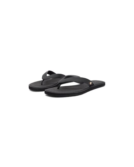 Tommy Hilfiger Blue Flat Sandals