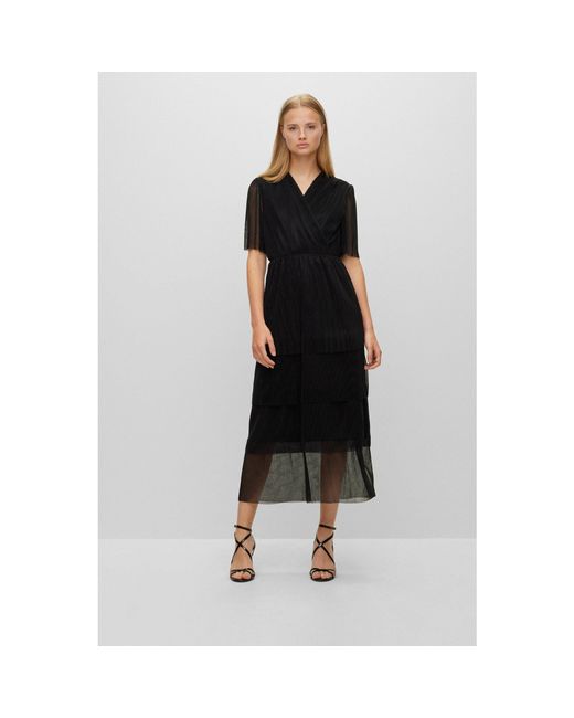 Boss Black Diplissima Wrap Dress