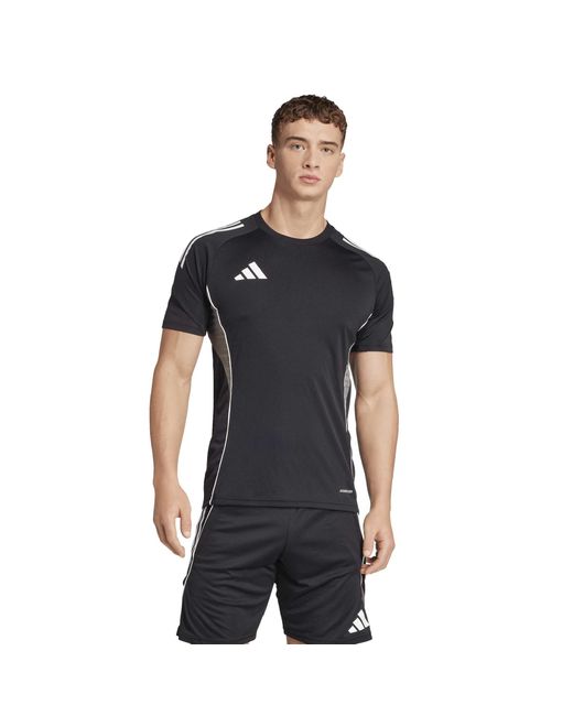 Adidas Black Tiro 25 Competition Training T-Shirt for men