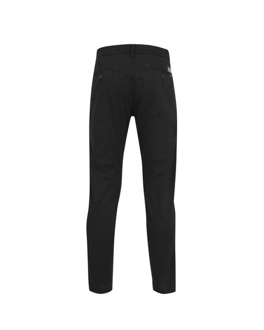 Levi's Black Chino Regular Tapered Trousers for men