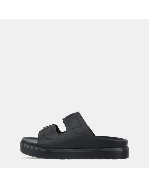 Biba Black Two Strap Sandals