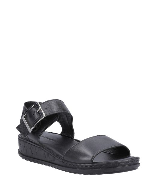 Hush Puppies Black Ellie Sandal