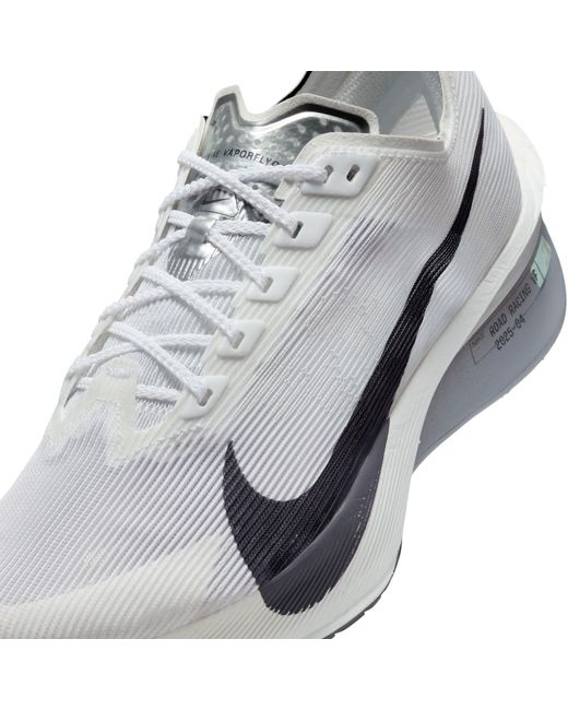 Nike Gray Vaporfly 4 Road Running Shoes