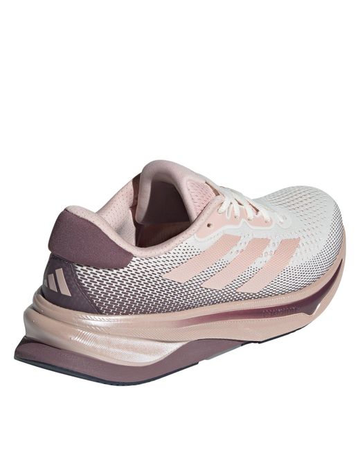 Adidas White Solution W Road Running Shoes