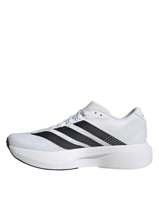 Adidas White Adizero Pacer for men