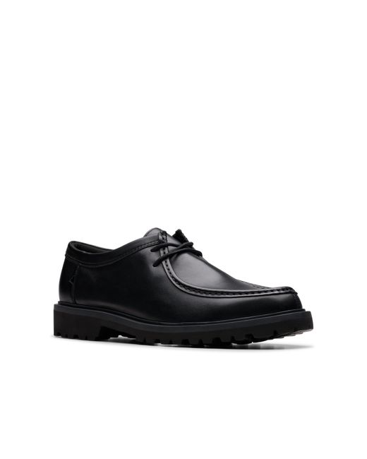 Clarks Black Moc Toe Formal Shoes for men