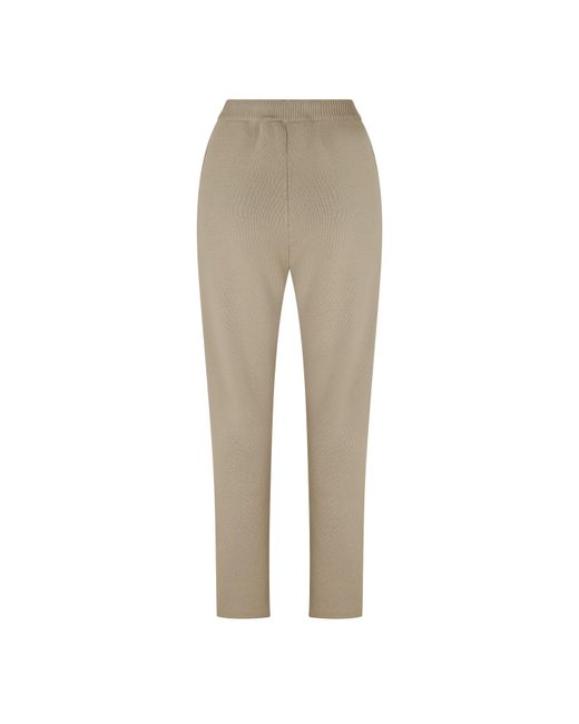 Fear Of God Natural Lounge Pants Open Hem Fleece Jogging Bottoms