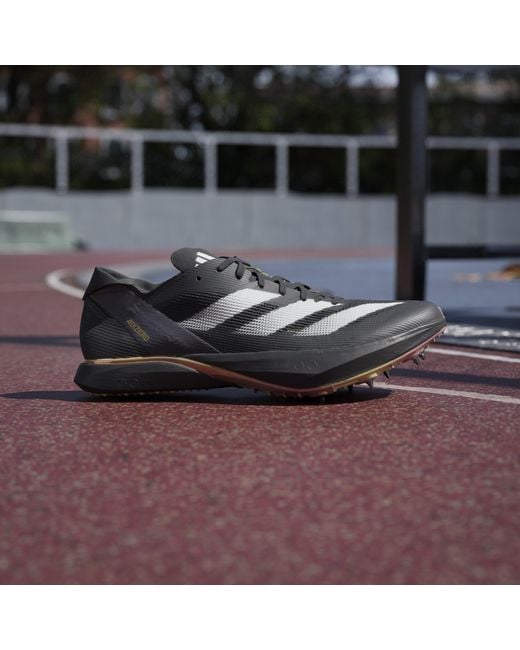 Adidas Blue Adizero Avanti Running Spikes Adults