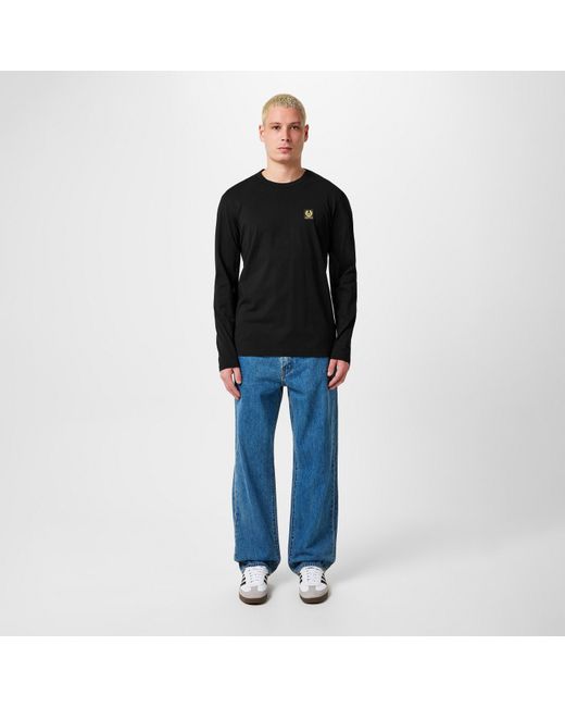 Belstaff Blue Phoenix Patch T-Shirt for men