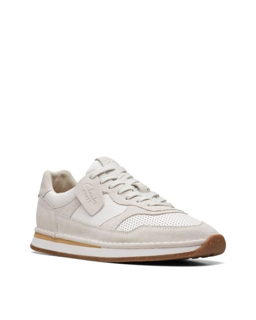Clarks White Craft Run Tor for men