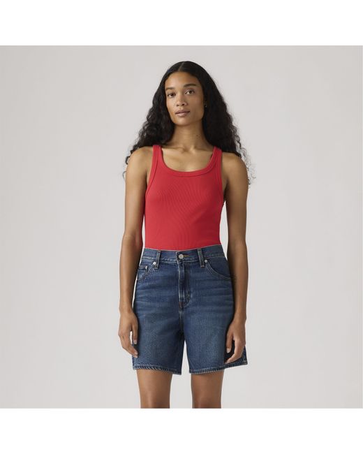 Levi's Red Essential Sporty Tank Vest