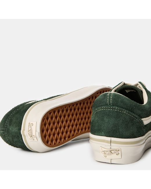 Vans Green Old Skool Low Canvas Trainers for men
