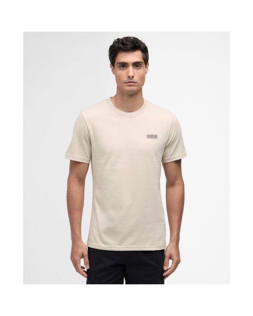 Barbour Natural Small Logo T-Shirt for men