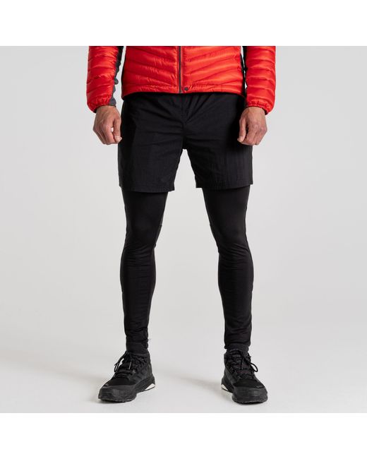 Craghoppers Black Crag Thermo Walking Trousers for men