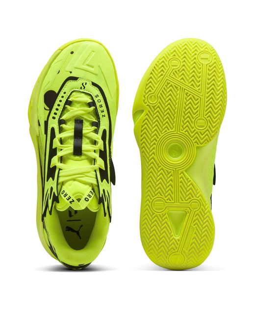PUMA Yellow Scoot Zeros Ii Basketball Trainers for men