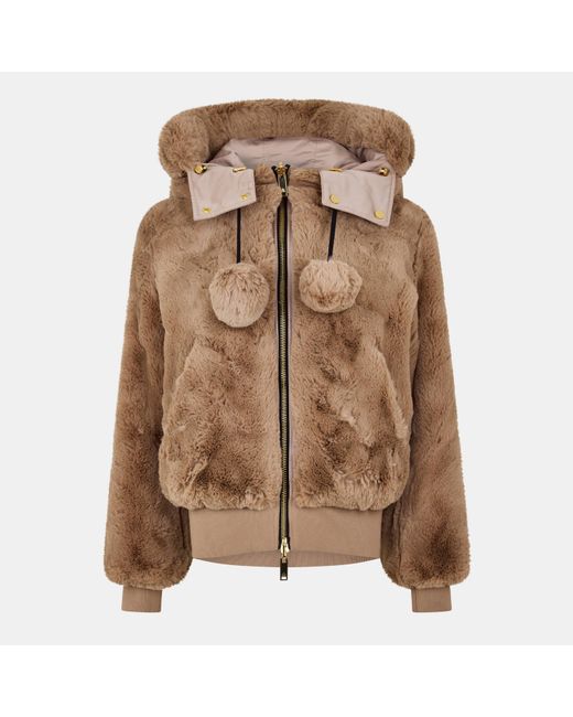 Moose Knuckles Pink Dbie Bomber Jacket