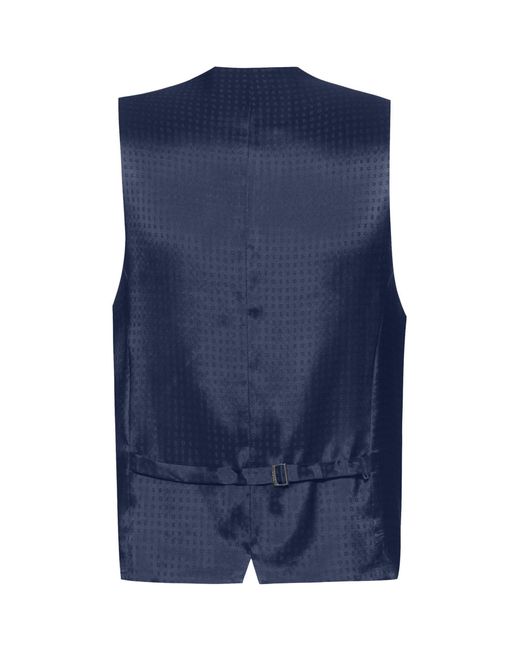 Boss Blue Hbb Jasper Slim-Fit Waistcoat for men