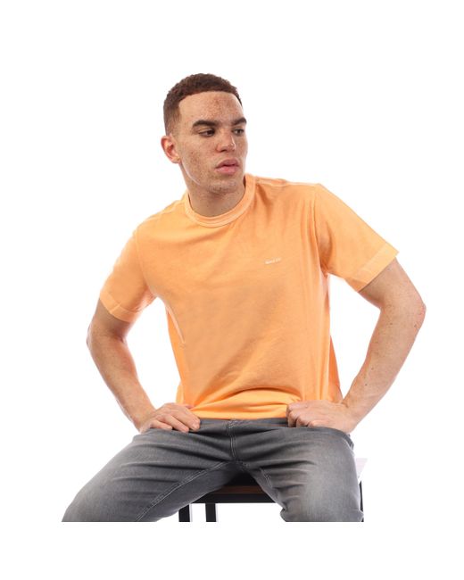 Gant Orange Sunfaded T-Shirt for men