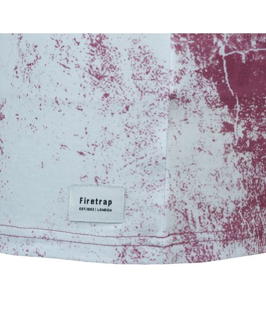 Firetrap Purple Sub T Shirt for men