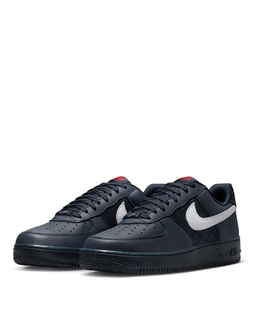Nike Blue Air Force 1 Low Sn63 for men