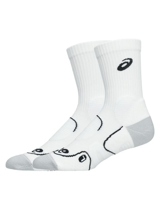 Asics White Tennis Crew Socks
