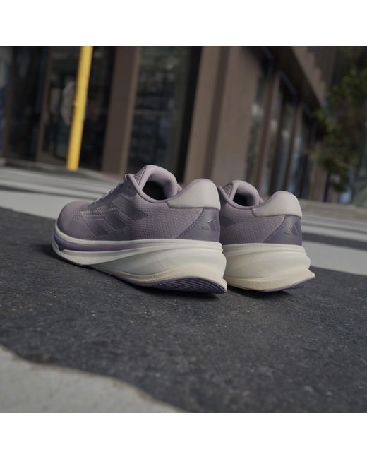 Adidas Gray Supernova Rise Running Shoes