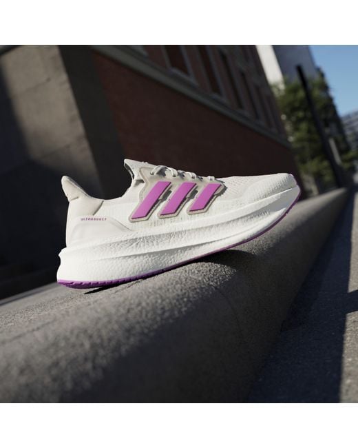 Adidas Pink Ultraboost 5 Running Shoes