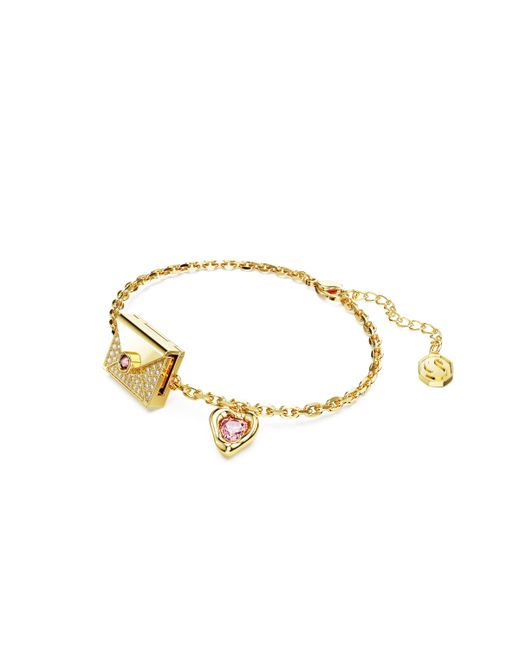 Swarovski Metallic Crystal Chain Bracelets